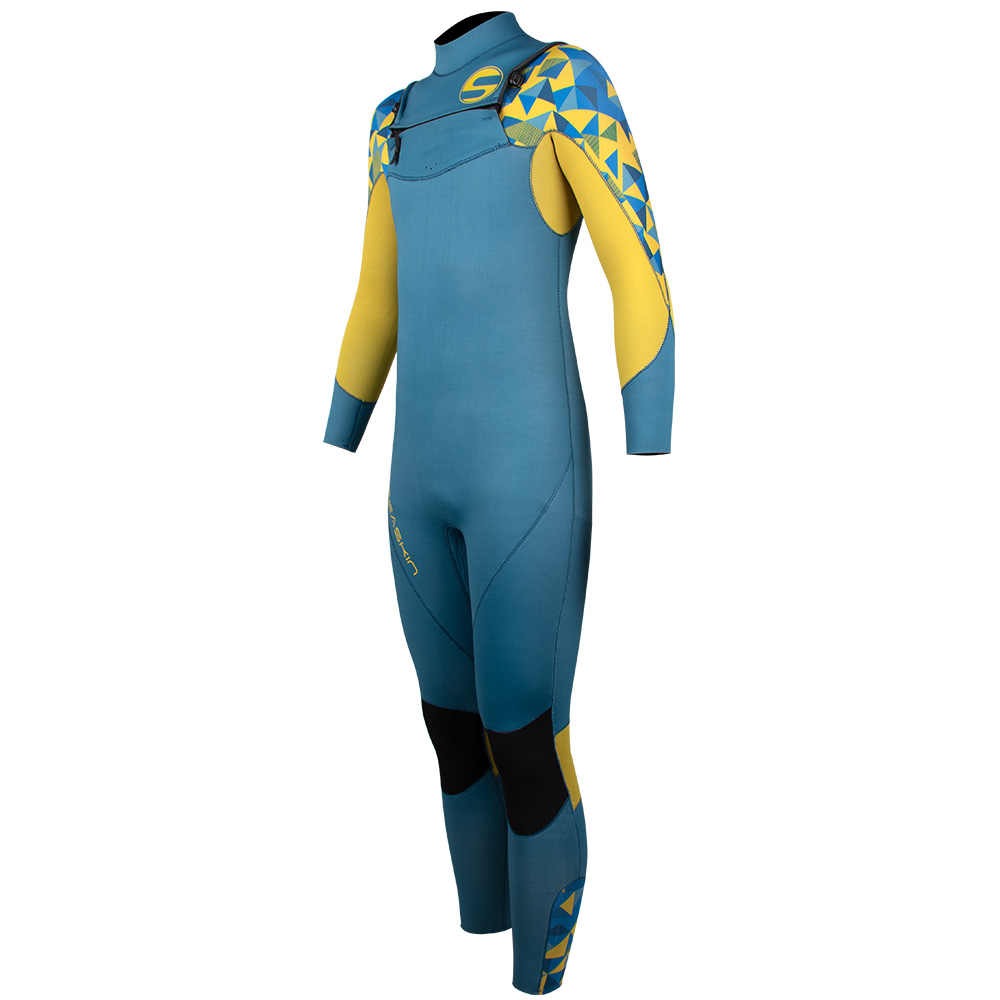 Seaskin Boys 3/2mm zip zip surfing neoprene fullsuits