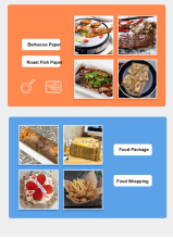 Baking parchment paper is suitable for kitchen cooking