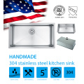 Farmhouse Stainless Steel 33inch Undermount Kitchen Sink