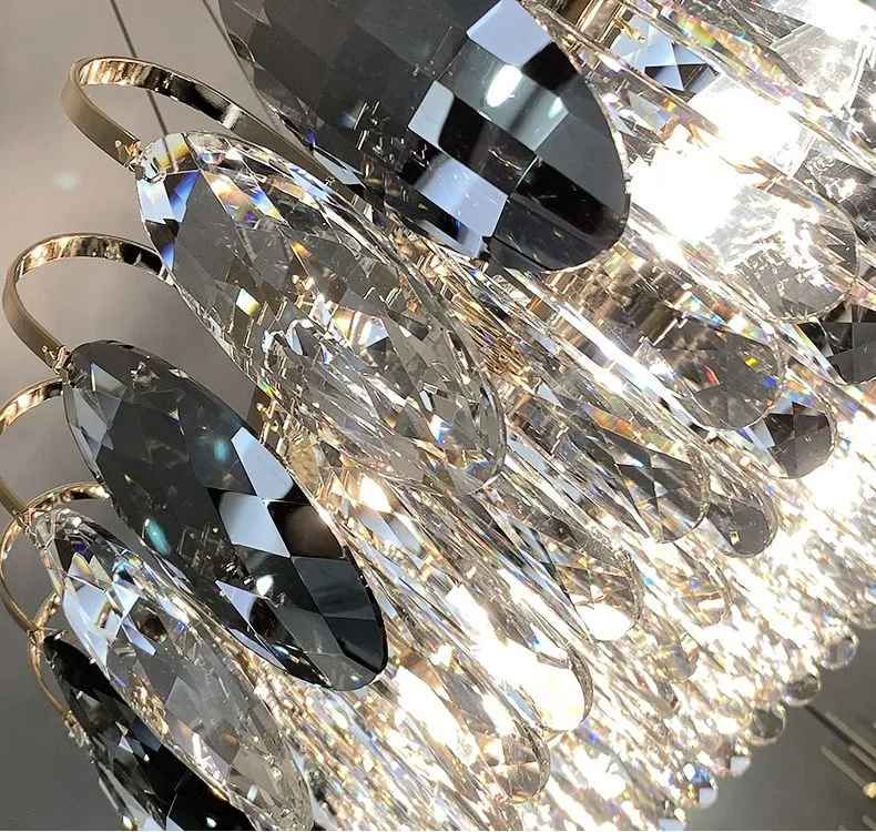 Elegant K9 Crystal Chandelier for Modern Living Room Decor