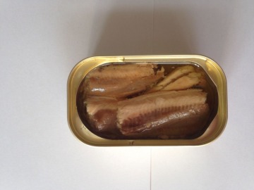 Canned sardine in oil