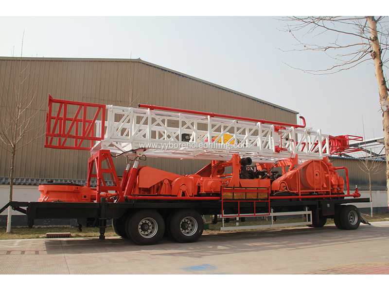 SPT-1500 Trailer-mounted water well drill