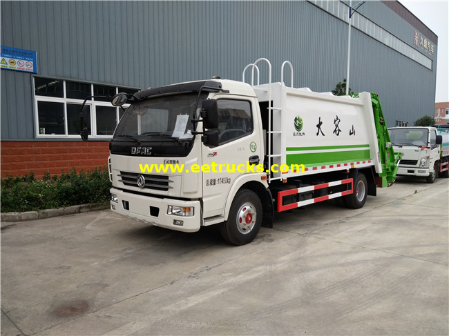 DFAC 142HP 4m3 Trash Compactor Vehicles