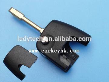 Car keys floding head 3 button flip remote key fob wholesale