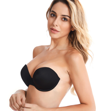 Strapless Silicone Push Up Invisible Bra Self Adhesive