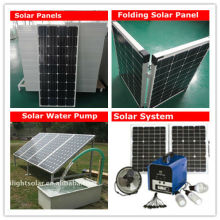 Best price TUV standard 130w panel solar solar panel