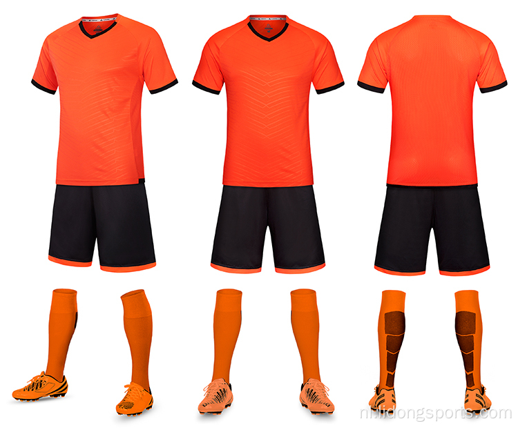 Best verkopende herensportvoetbaluniformen voetbalkleding