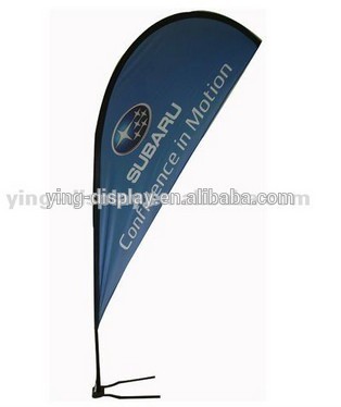 High quality custom design flag pole beach flag