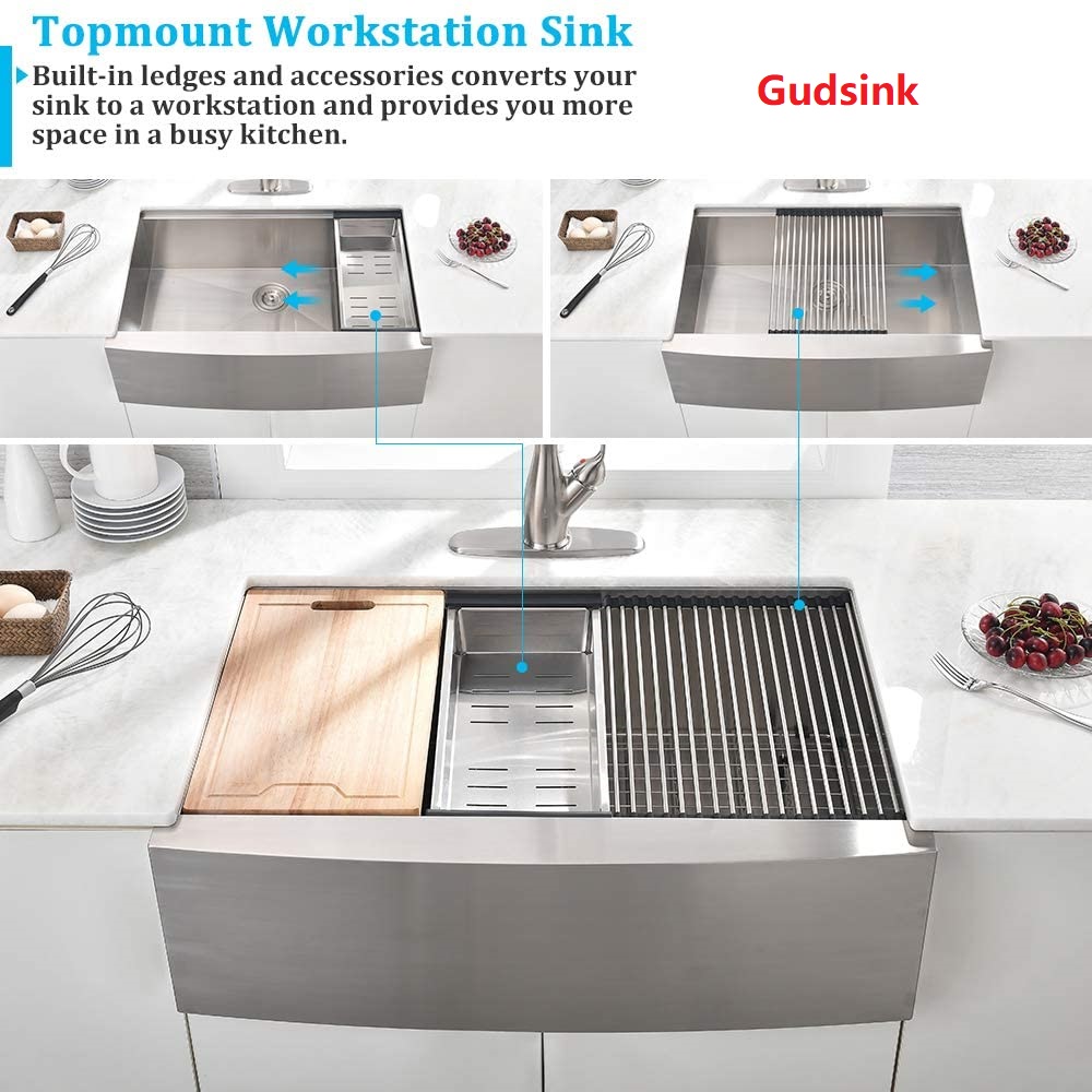 what gauge stainless steel sink is best