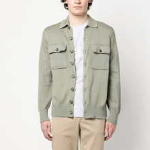 Mens Jackets and Sweaters: Custom Adult Plus Size Winter Knitted Cotton Cardigan