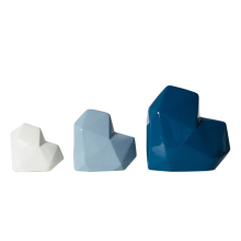 Popular Blue Heart Ceramic Decorations for House Interiors