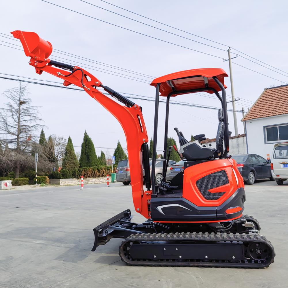 EPA Engine Mini Excavator Hydraulic Crawler