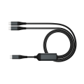 2 en 1 câble de données USB de type C