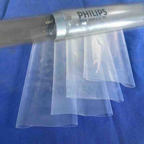 FEP 평면 모양 UV 램프 보호 튜브
