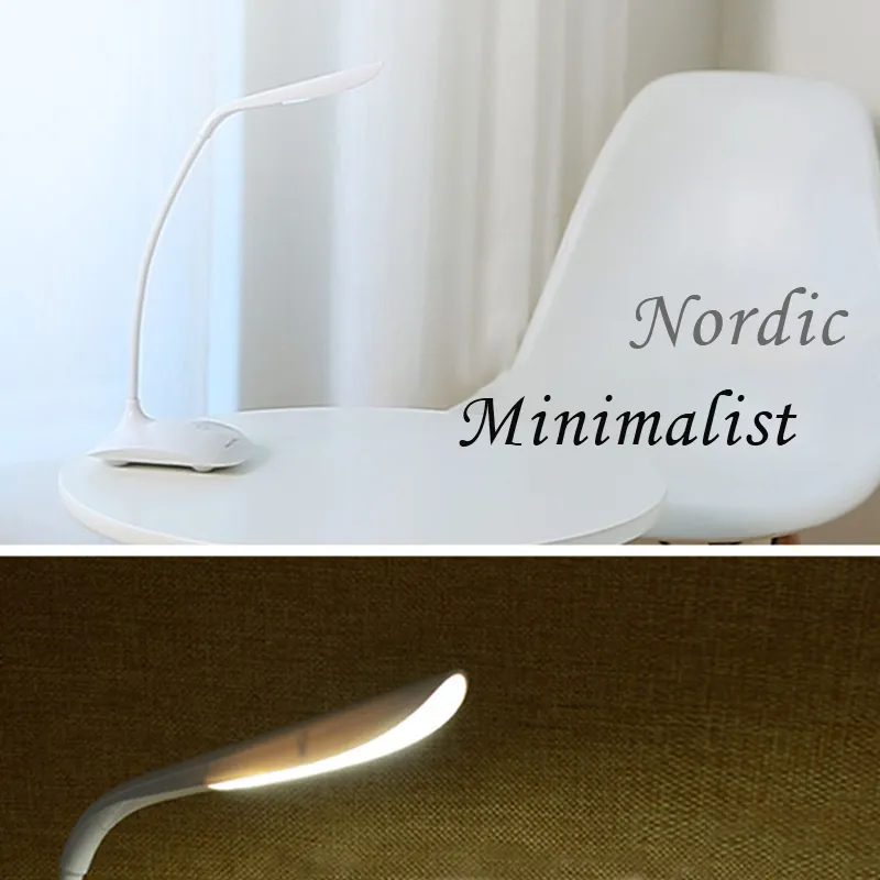 Adjustable Touch Control LED Desk Lamp with Eye Protection