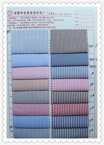 Classic Stripe Business Shirt Fabric