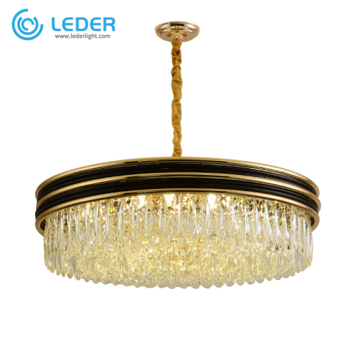 LEDER Chandelier Grisial Mawr Modern