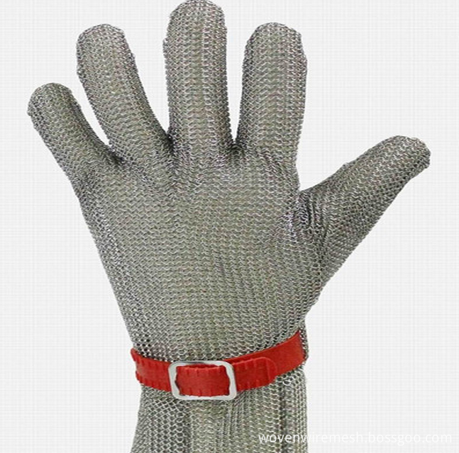 stainless steel mesh glove