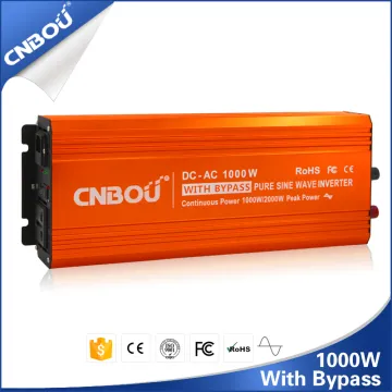 50HZ 24V 110V 1000w wind inverter with bypass