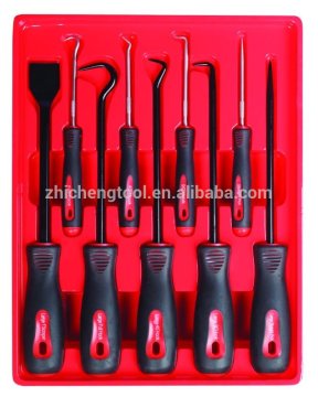 9PC SCRAPER &PICK HOOK SET