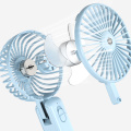 Office Noiseless Portable Folding Mini Desk Rechargeable Fan