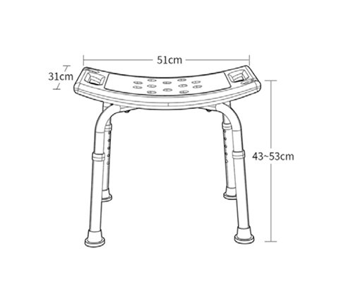 Shower Chair Seat Bench 8 Jpg