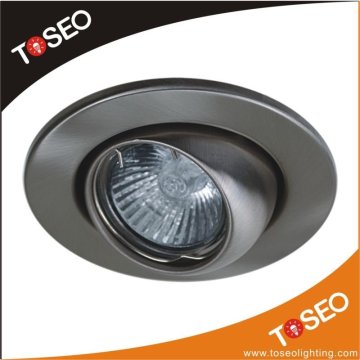 pressing metal gu10 halogen ceiling recessed downlight