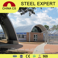 Fast and Easy Installed Screw Joint Zinc Steel Buildings