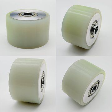 Anti vibration 360 degree rotation polyurethane wheel