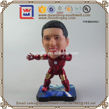 Factory Direct Resin Figurine Custom Bobble Head for Decor Resin Crafts Bobble Head