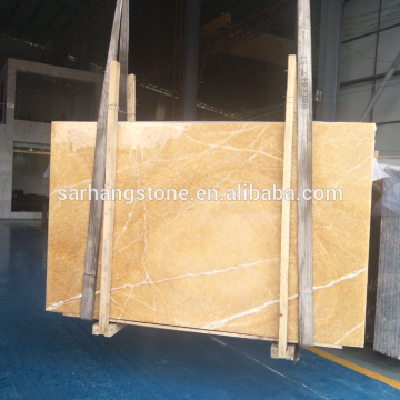 Home Decoration Natural Polished Honey Onyx Stone Slab