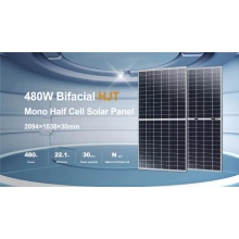 166mm 144Cells HJT Mono Half Cell PV Module