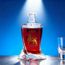 Glass Bottle for Vodka Whisky