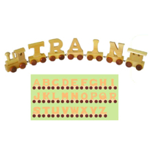 Wooden Toy Train Alphabet (28PCS) (80095)
