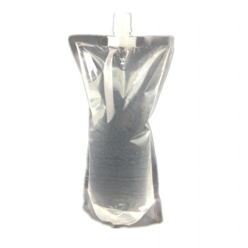 Food grade flexible nozzle bag for liquid packaging