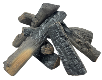 ABLE Ceramic Fiber Wood Camfire Logs Bonfire