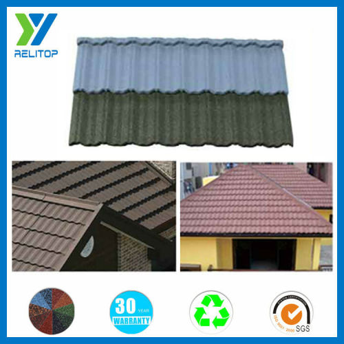 Zinc Aluminium Roofing Tiles/Construction Stone Coated Galvanized Roofing