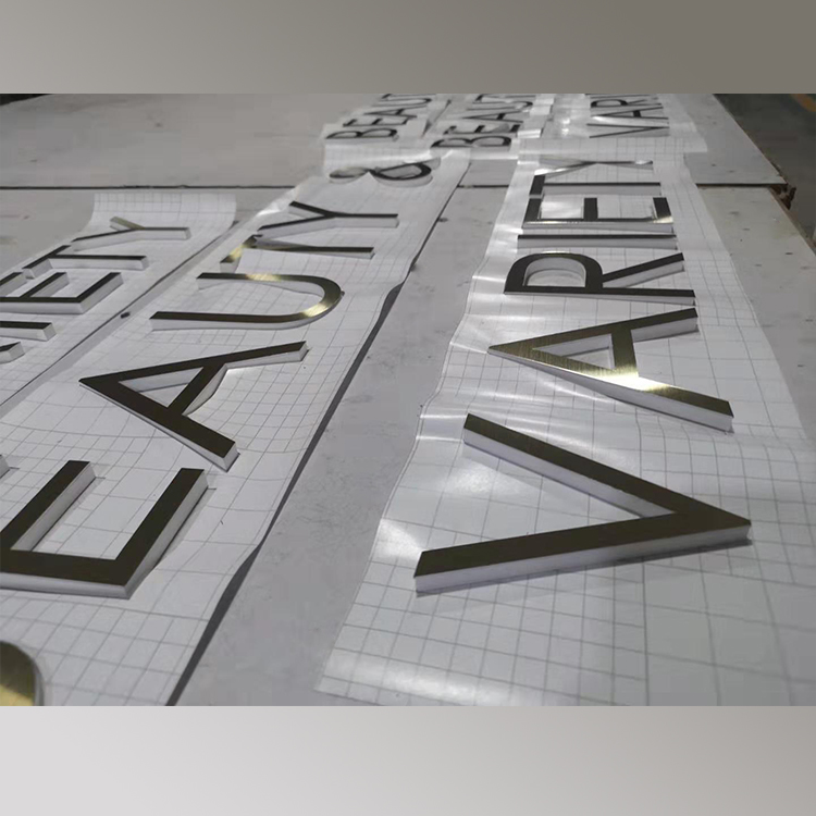 304 stainless steel door numbers 3D metal letter Custom Sign