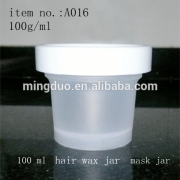 100ml plastic mask jar hair wax jar