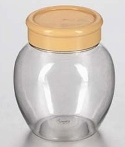 plastic honey jar