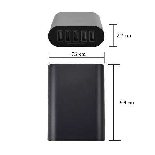 5 порт USB зарядное устройство 45W для телефона