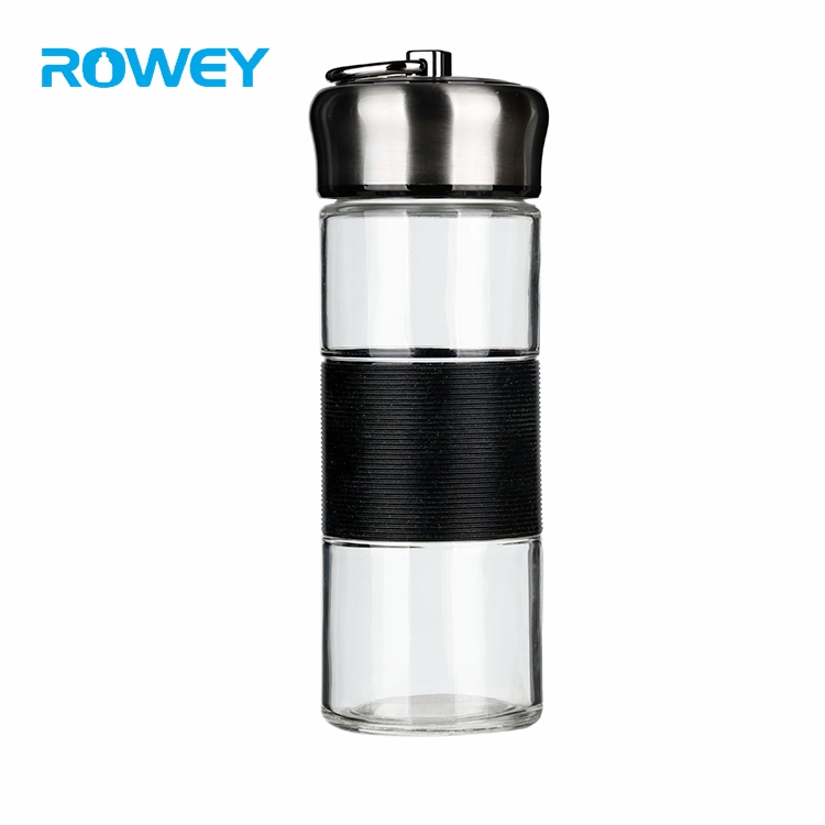 unbroken wholesale bpa h2o water glass bottle