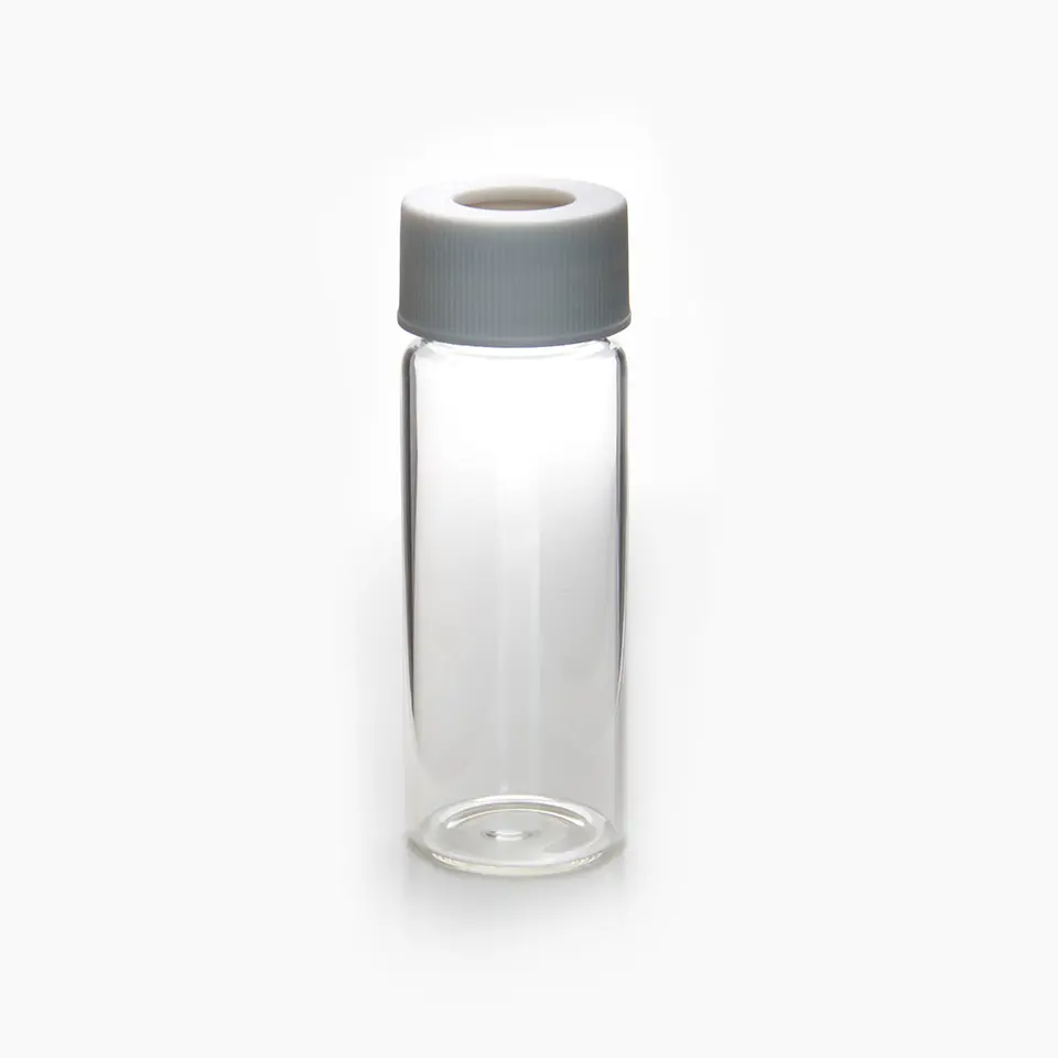 40mL VOA Glass Vial Clear Glass Bottle Lab Bottle Made of Borosilicate Glass