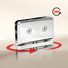 360 Degree Shower Hardware Top Mount Pivot Hinge