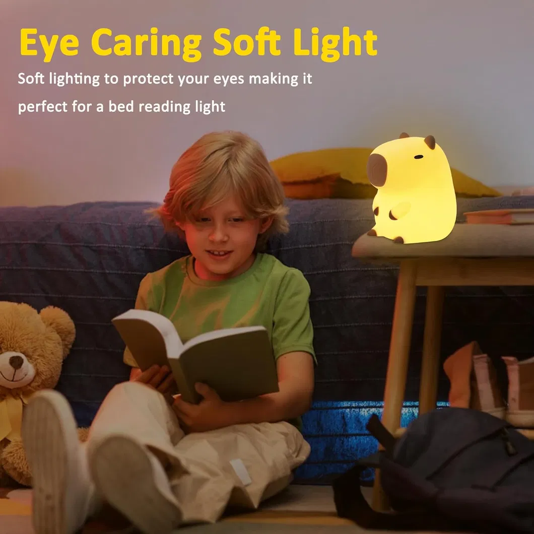 Capybara Little Night Light for Kids
