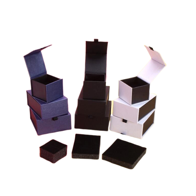 Custom Cardboard Printing Package Luxury Jewelry Display Earring Necklace Gift Handmade Box with lid