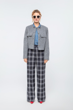 Women Cropped fashion Suit