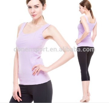 yoga vest/fitness/sports wear/run wear