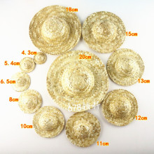 DIY Craft: Mini Hand-Woven Straw Hat - A Natural Handicraft and Decorative Hat