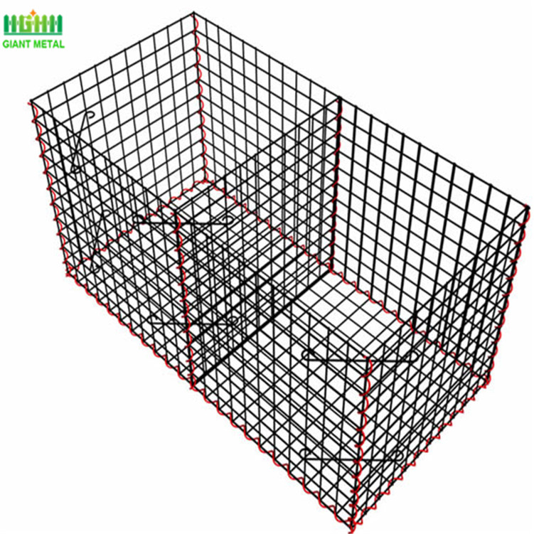 Galvanized welded White Gabion Basket